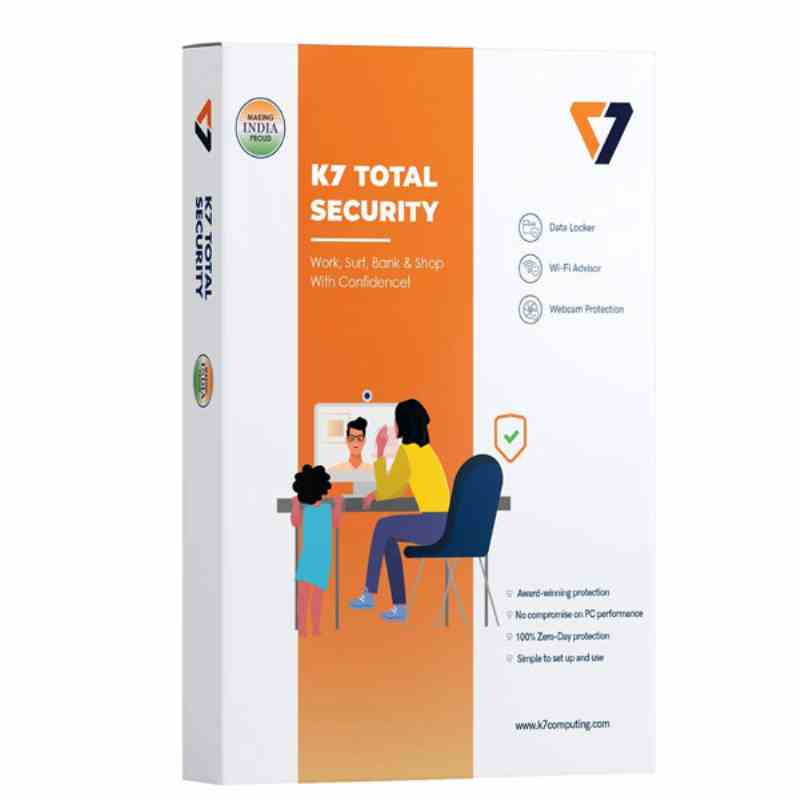 K7 | Total Security | 1 User | 1 Year |