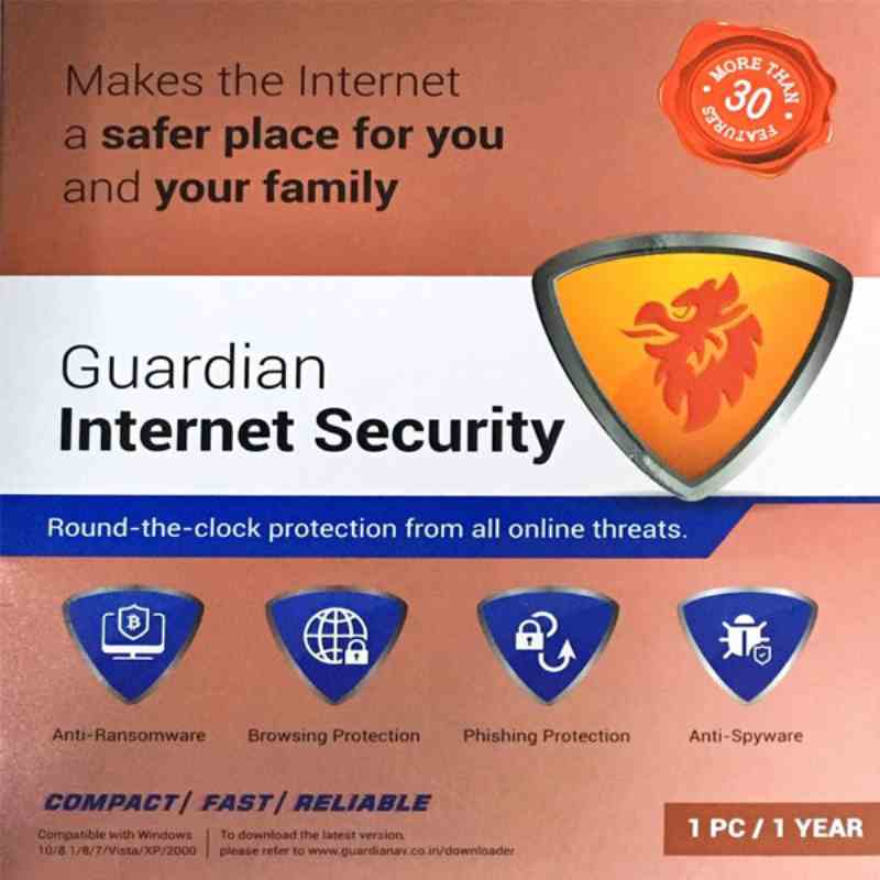 Guardian Internet Security 1 User 1 Year