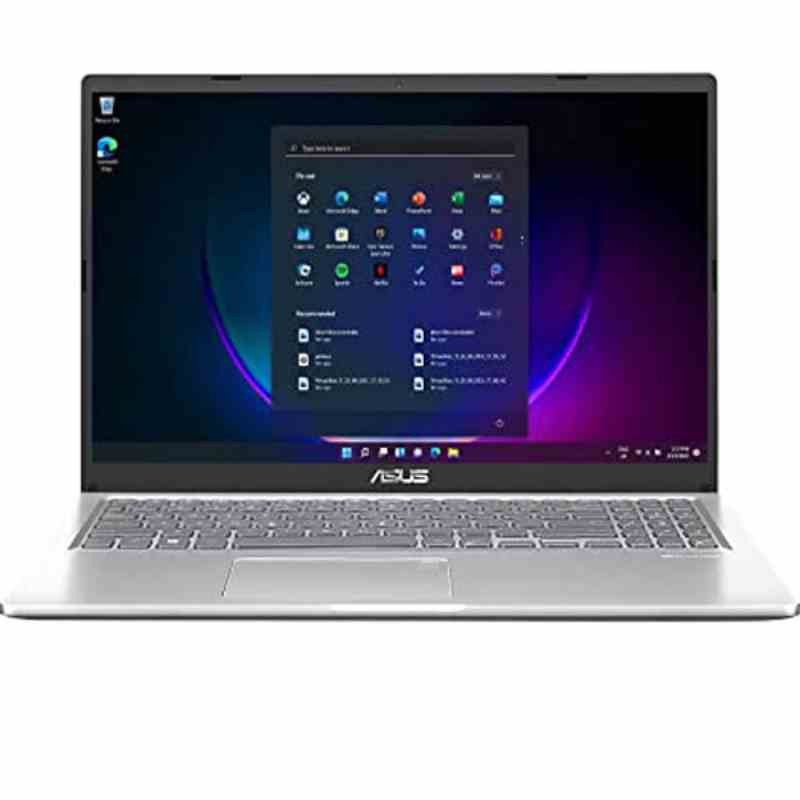 ASUS VivoBook 15 (2020), 39.6 cm HD, Dual Core Intel Celeron N4020, Thin and Light Laptop (4GB RAM/1 TB HDD/Integrated Graphics/Windows 11 Home/Transparent Silver/1.8 Kg), X515MA-BR001W