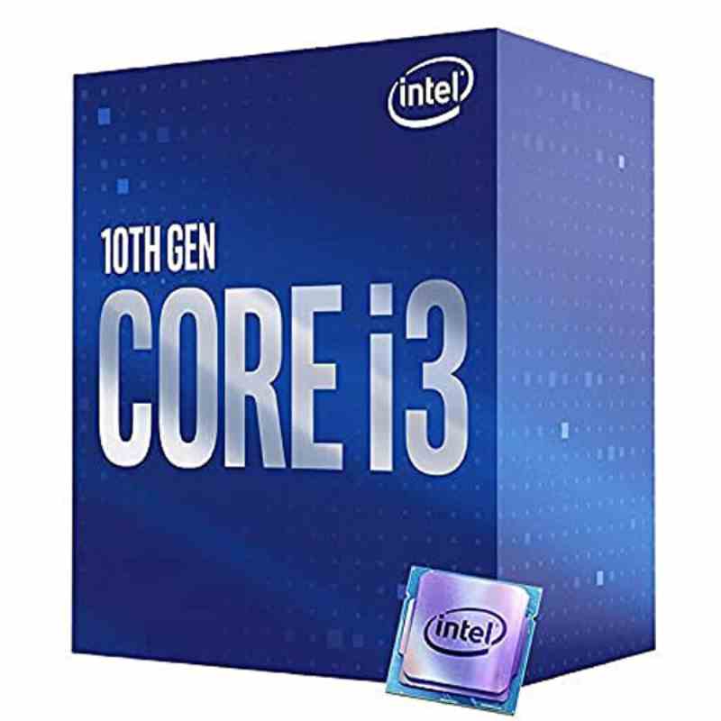 Intel® Core™ i3-10105 10th Gen Generation Processor (6M Cache, up to 4.40 GHz) LGA 1200 UHD 630 Graphics 3 Years Warranty (No Graphic Card Required) Comes with Fan