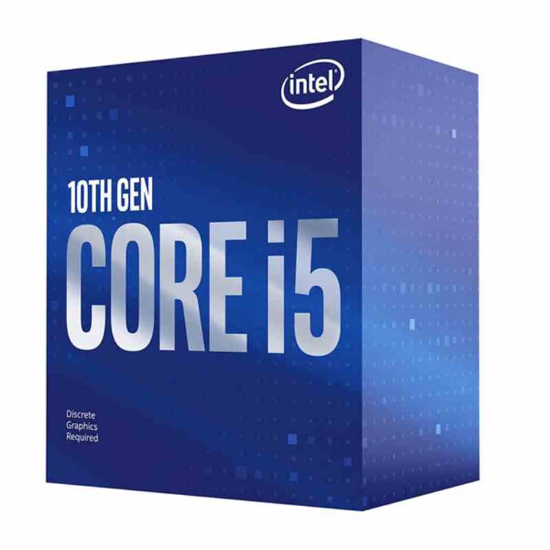 Intel Core i5-10400F 10th Generation Processor with 12MB Cache Memory 6 Cores 12 Threads and 3 Years Warranty (Comes with Fan Inside The Box)