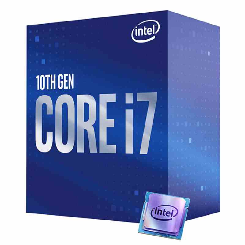 Intel® Core™ i7-10700F Desktop Processor 16M Cache, up to 4.80 GHz LGA1200