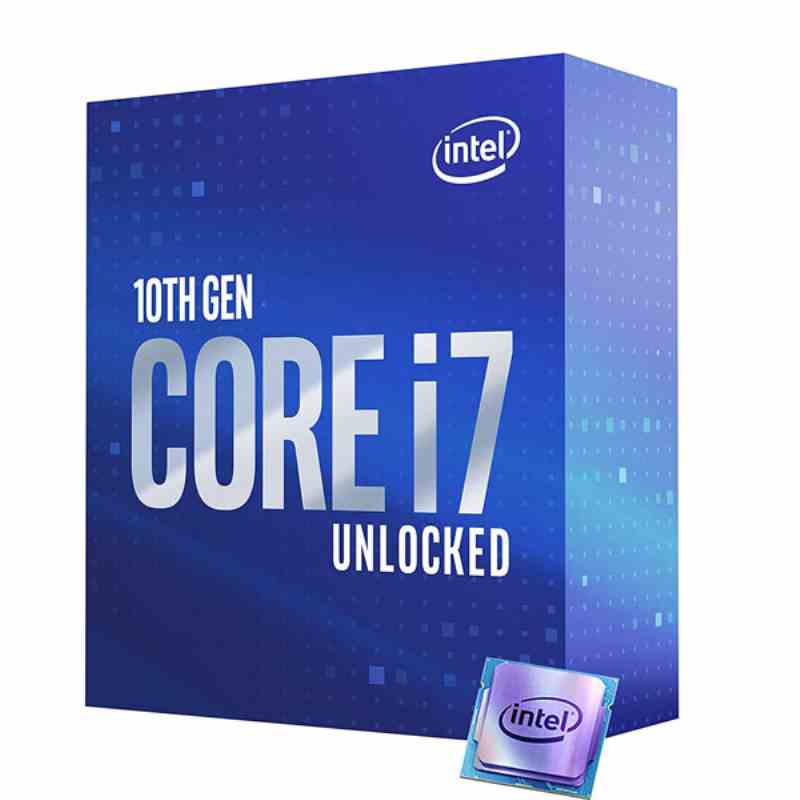 Intel Core i7-10700K Desktop Processor 8 Cores up to 5.1 GHz Unlocked? LGA1200 (Intel 400 Series chipset) 125W