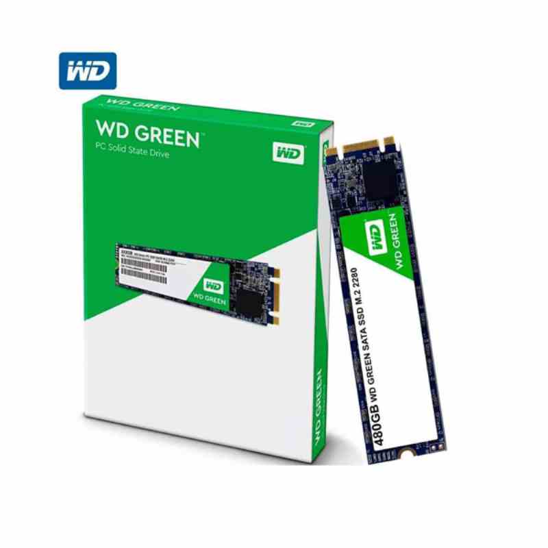 Western Digital WD Green m.2 SSD, 550MB/s R, 3 Y Warranty, 480GB