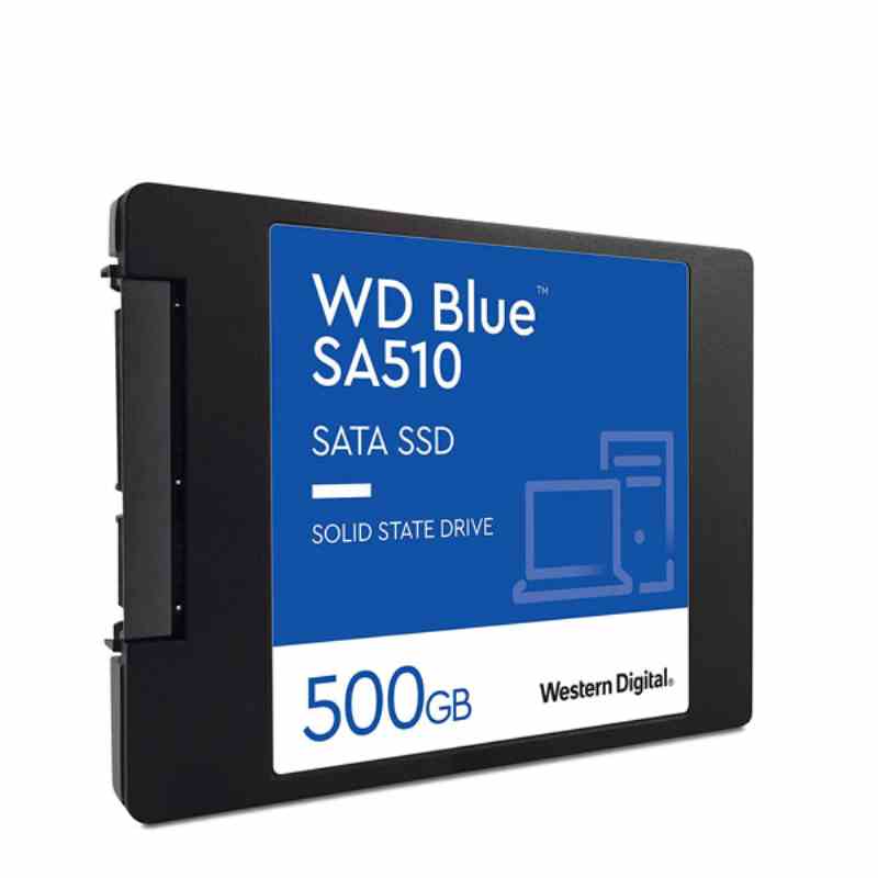WD Blue™ SA510 SATA SSD Internal Storage, 500GBfor Performance Upgrade and Content Creators
