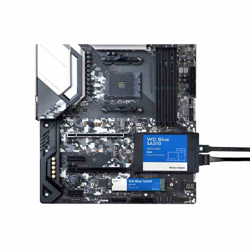 WD Blue™ SA510 SATA SSD Internal Storage, 1TB,for Performance Upgrade and Content Creators