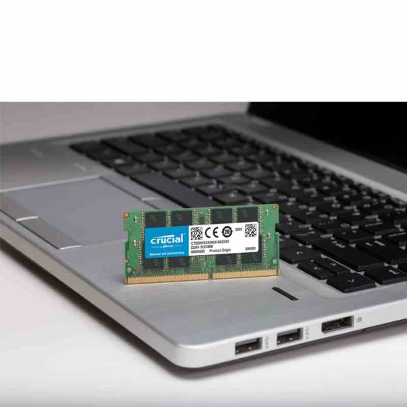 Crucial RAM 8GB DDR4 3200MHz CL22 (or 2933MHz or 2666MHz) Laptop Memory CT8G4SFRA32A