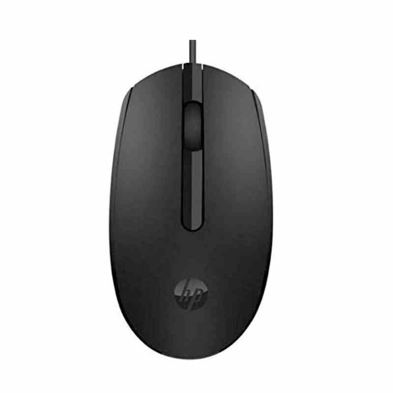 HP M10 Wired USB Mouse with 3 Buttons High Definition 1000DPI Optical Tracking and Ambidextrous Design