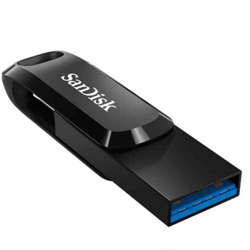 SanDisk Ultra Dual Drive Go USB3.0 Type C Pendrive for Mobile (Black, 32 GB, 5Y - SDDDC3-032G-I35)